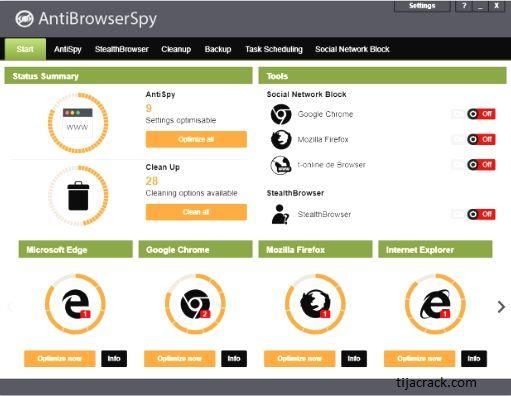 AntiBrowserSpy Pro Crack 2022.5.0.33279 With License Key Download 2022
