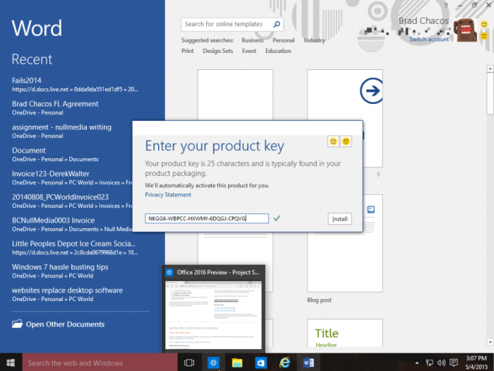 Microsoft Office 365 Crack With Product Key Free Download 2022